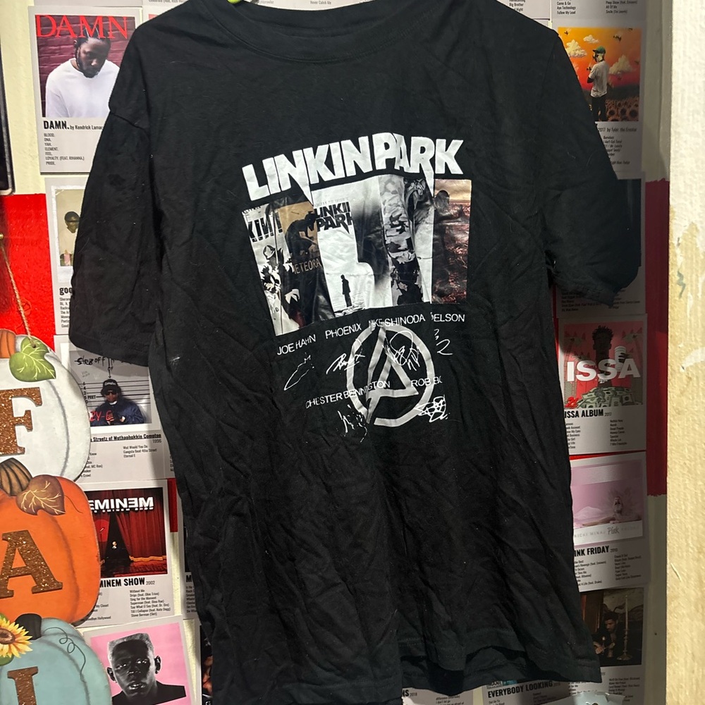 Linkin Park Black Graphic T-Shirt